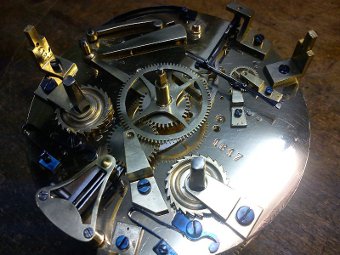 Pendule de Paris polie